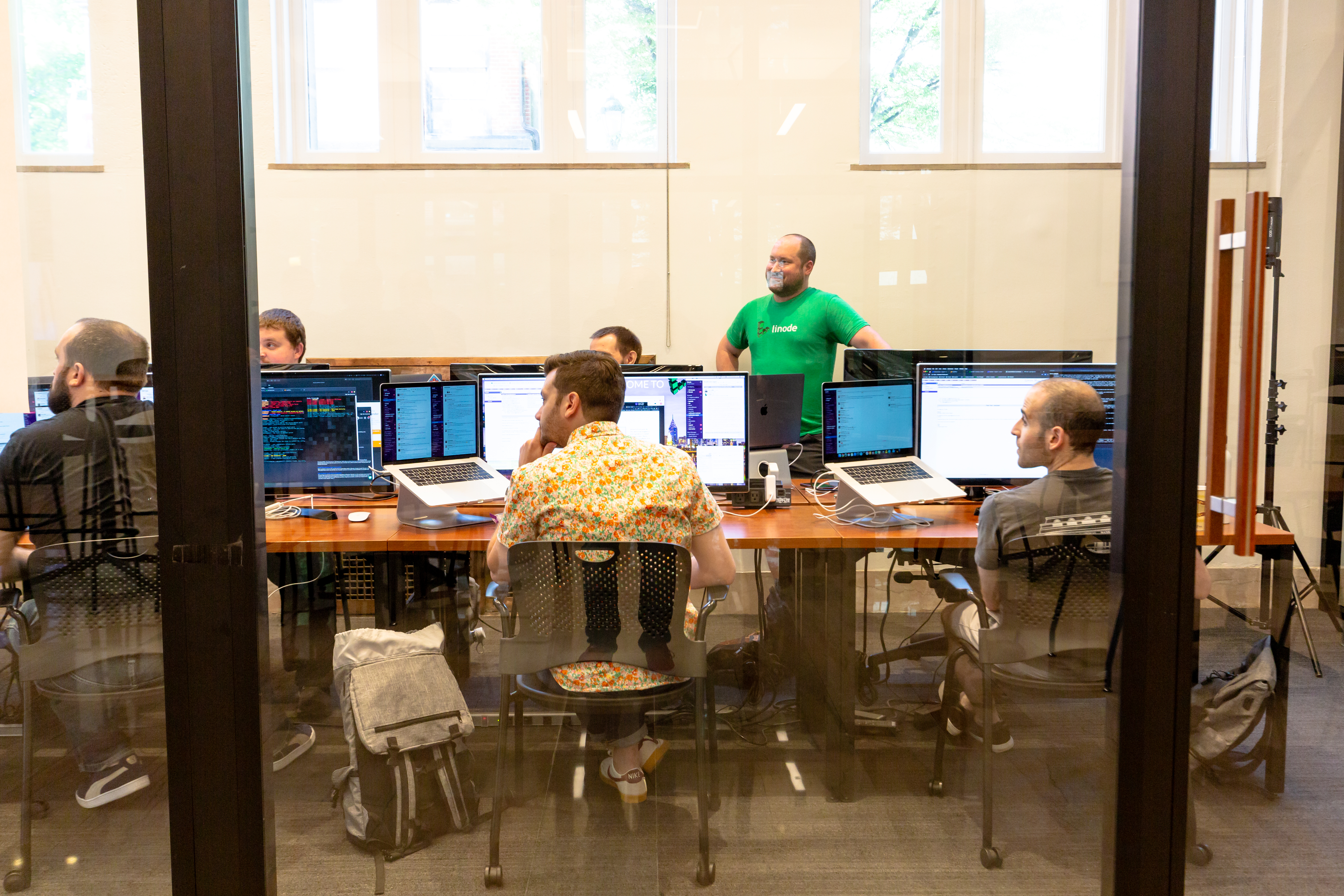 Some of our Support Team in our Philadelphia Headquarters' Training Room.